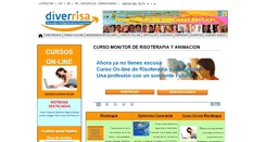 Desktop Screenshot of diverrisa.es